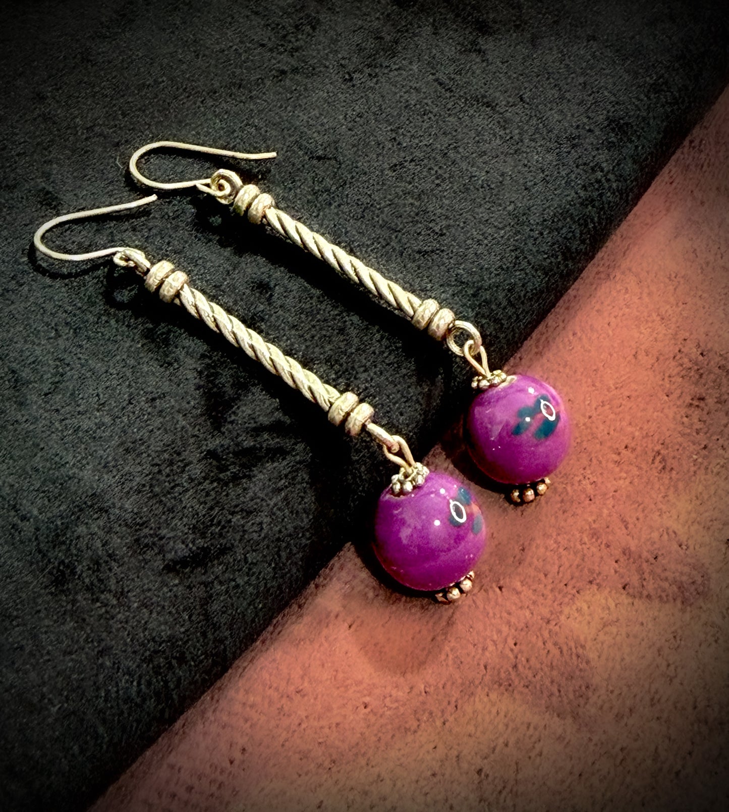 Handpainted Bead Drops