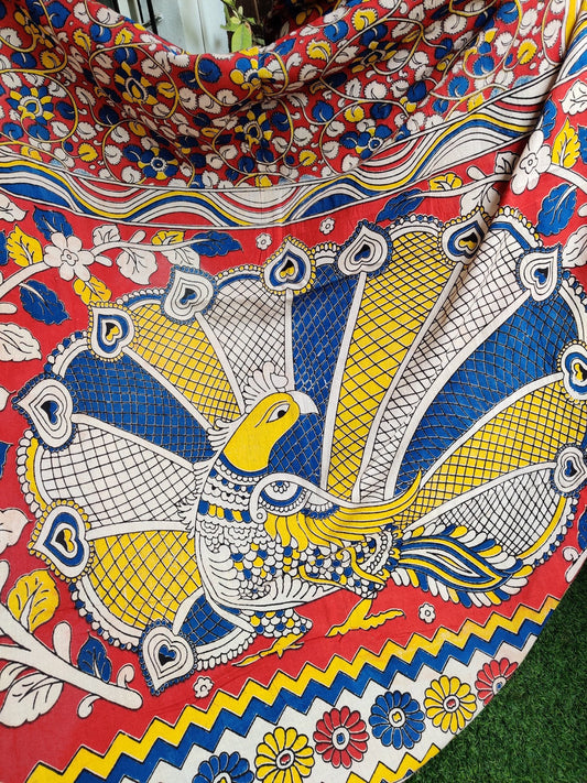 Kalamkari Cotton Saree