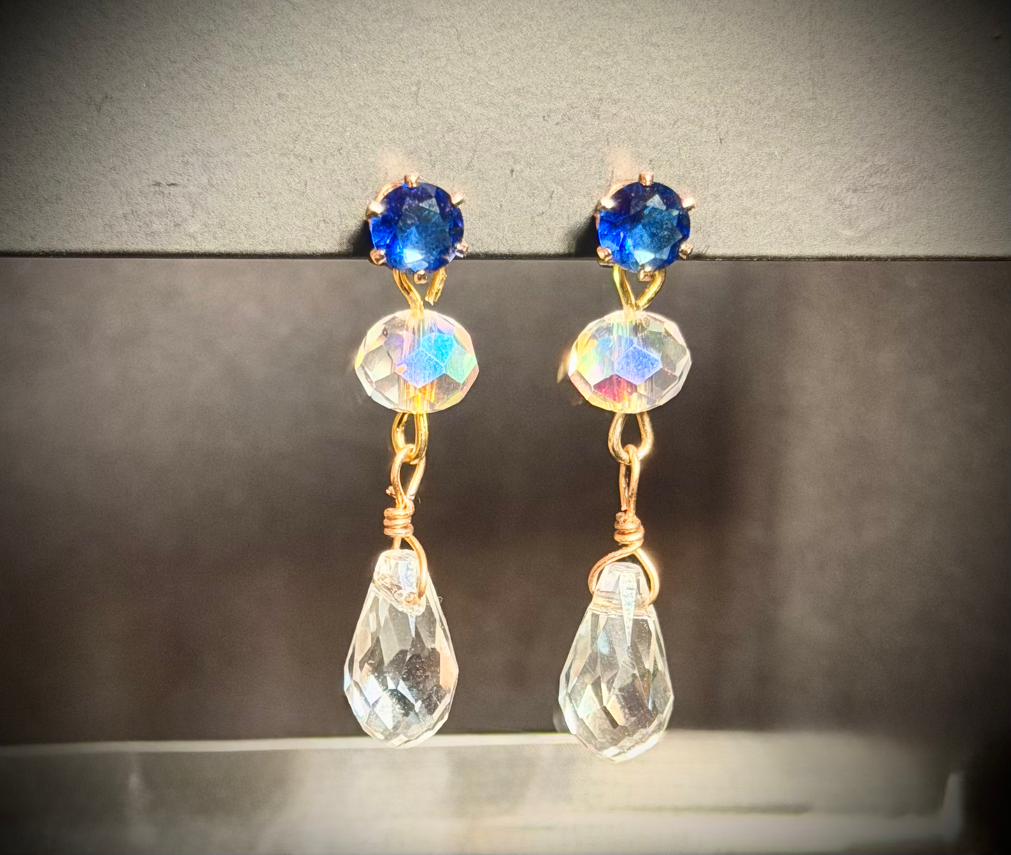 Royal blue - Crystal Drops