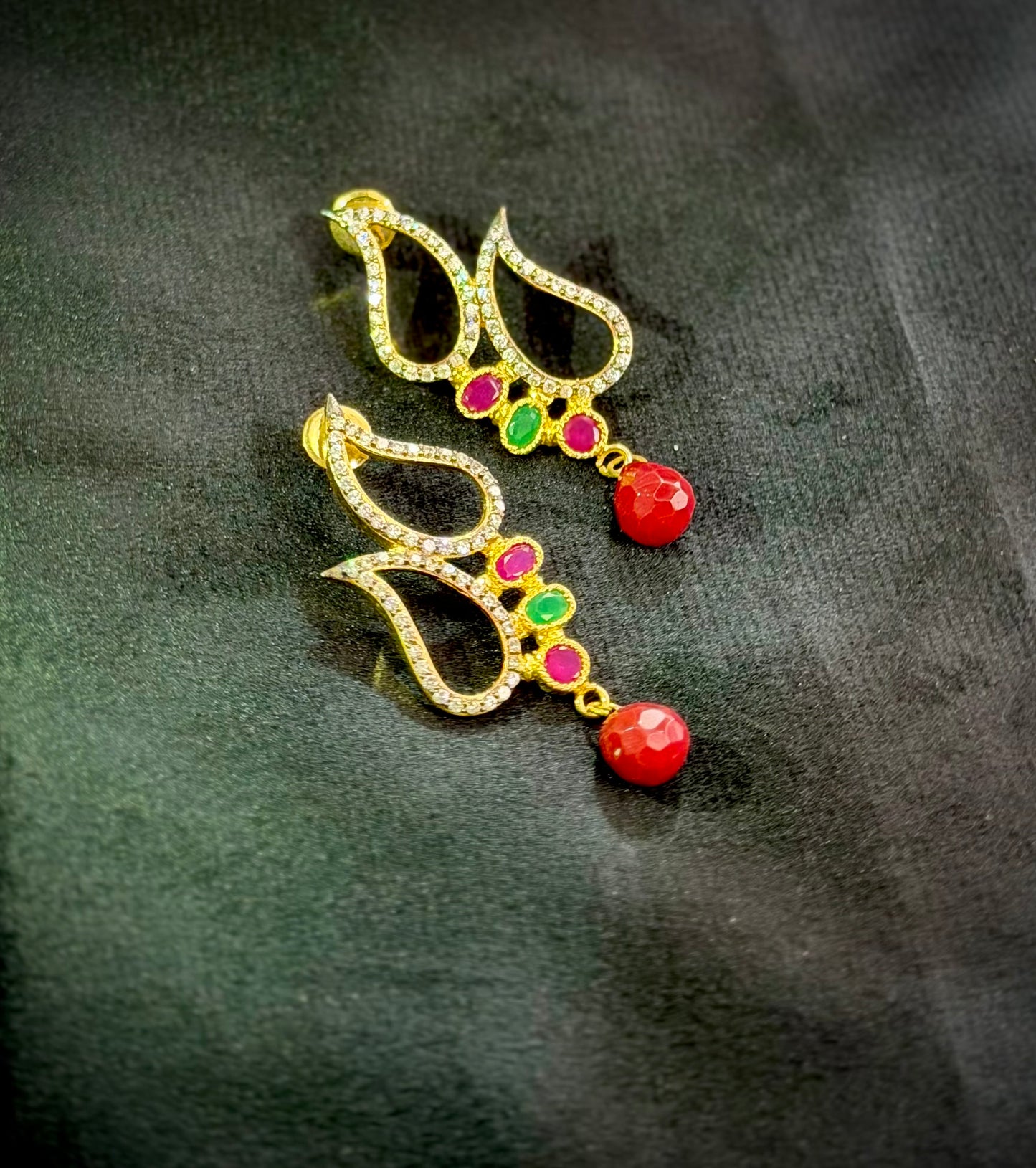 Lotus Petal Earrings