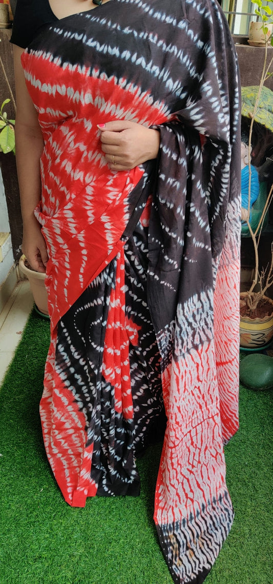 Batik Cotton Saree