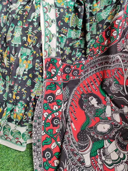 Kalamkari Cotton Saree