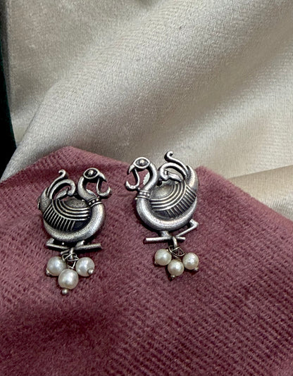 Nivi Oxidised Earrings