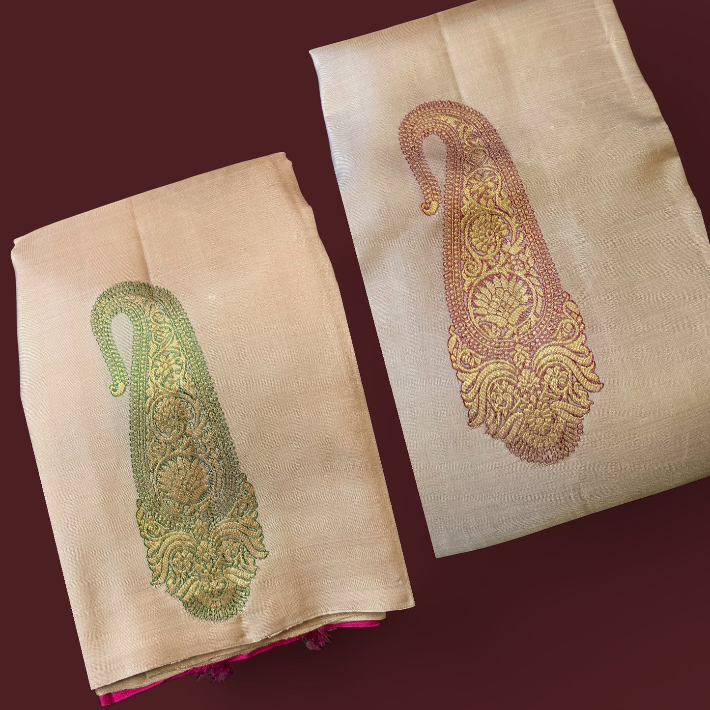 Vintage Heritage Kanjivaram: The Timeless Mango Motif Saree