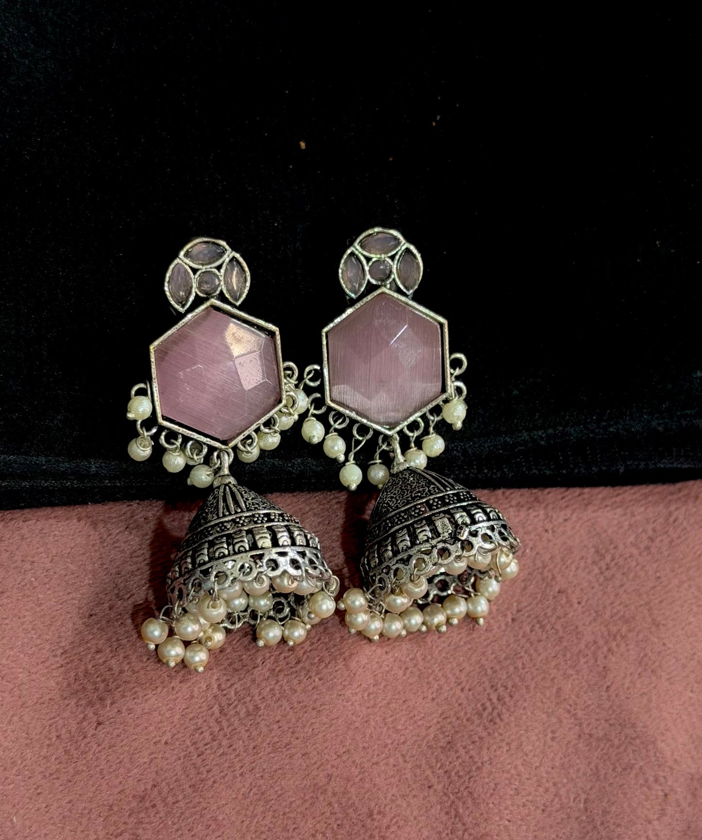 Big Pastel Jhumkas
