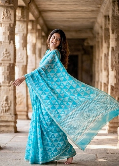 Elegant Chanderi silks