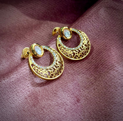 Aaliya Kundan Earrings
