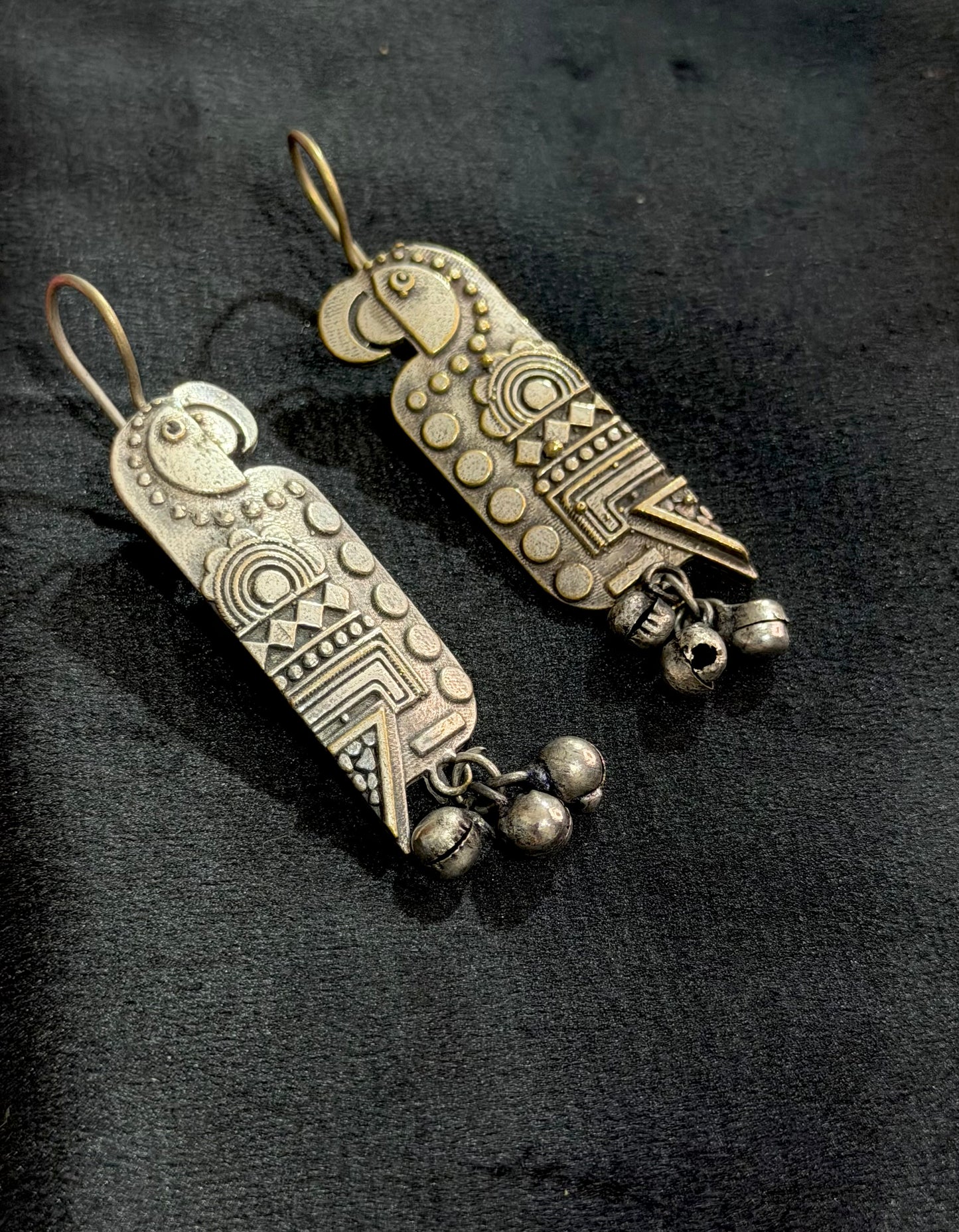 Lyla Oxidised Earrings