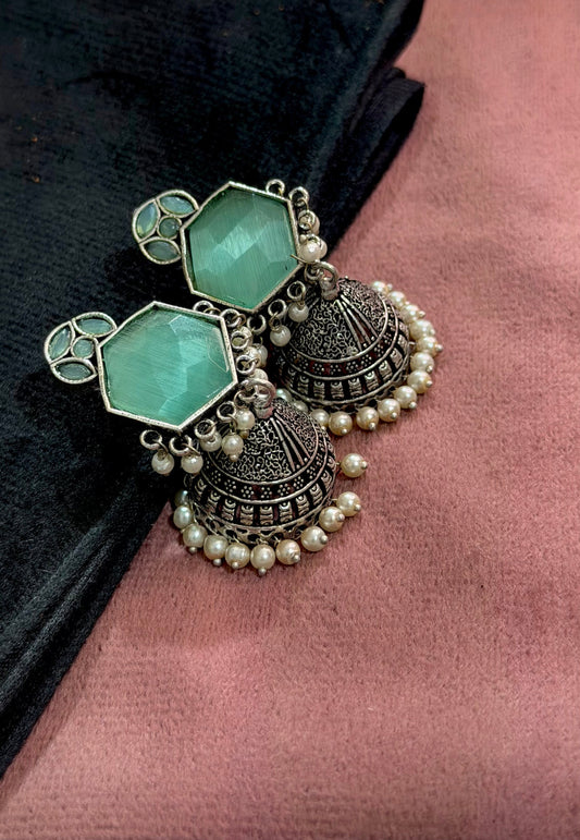 Big Pastel Jhumkas