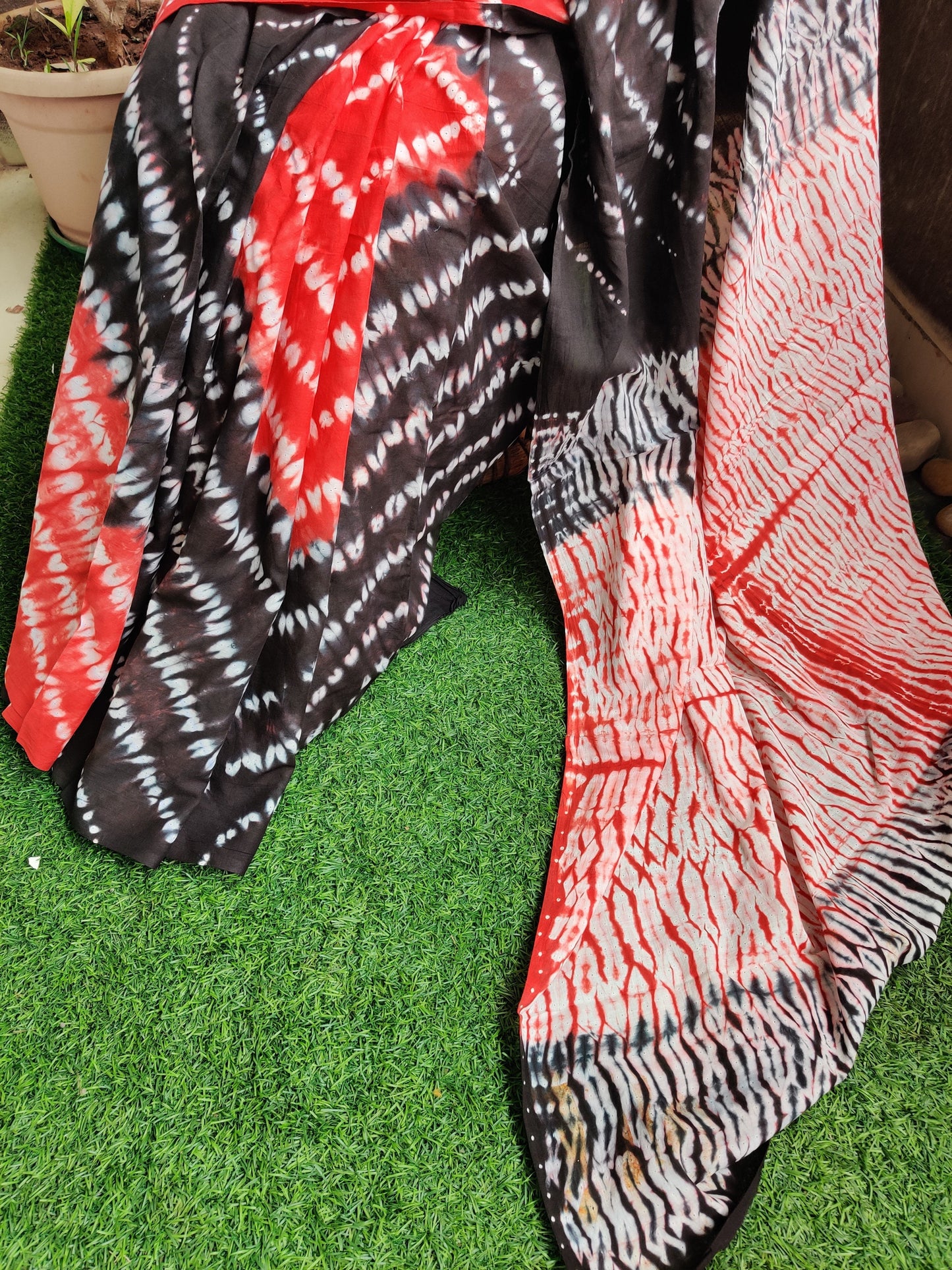 Batik Cotton Saree