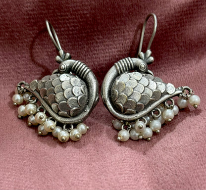 Kriti Oxidised Earrings