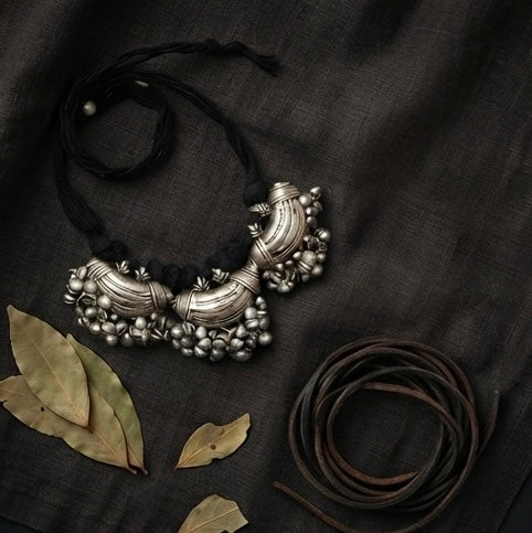Himalayan Chand Neckpiece | Tribal Echoes Collection