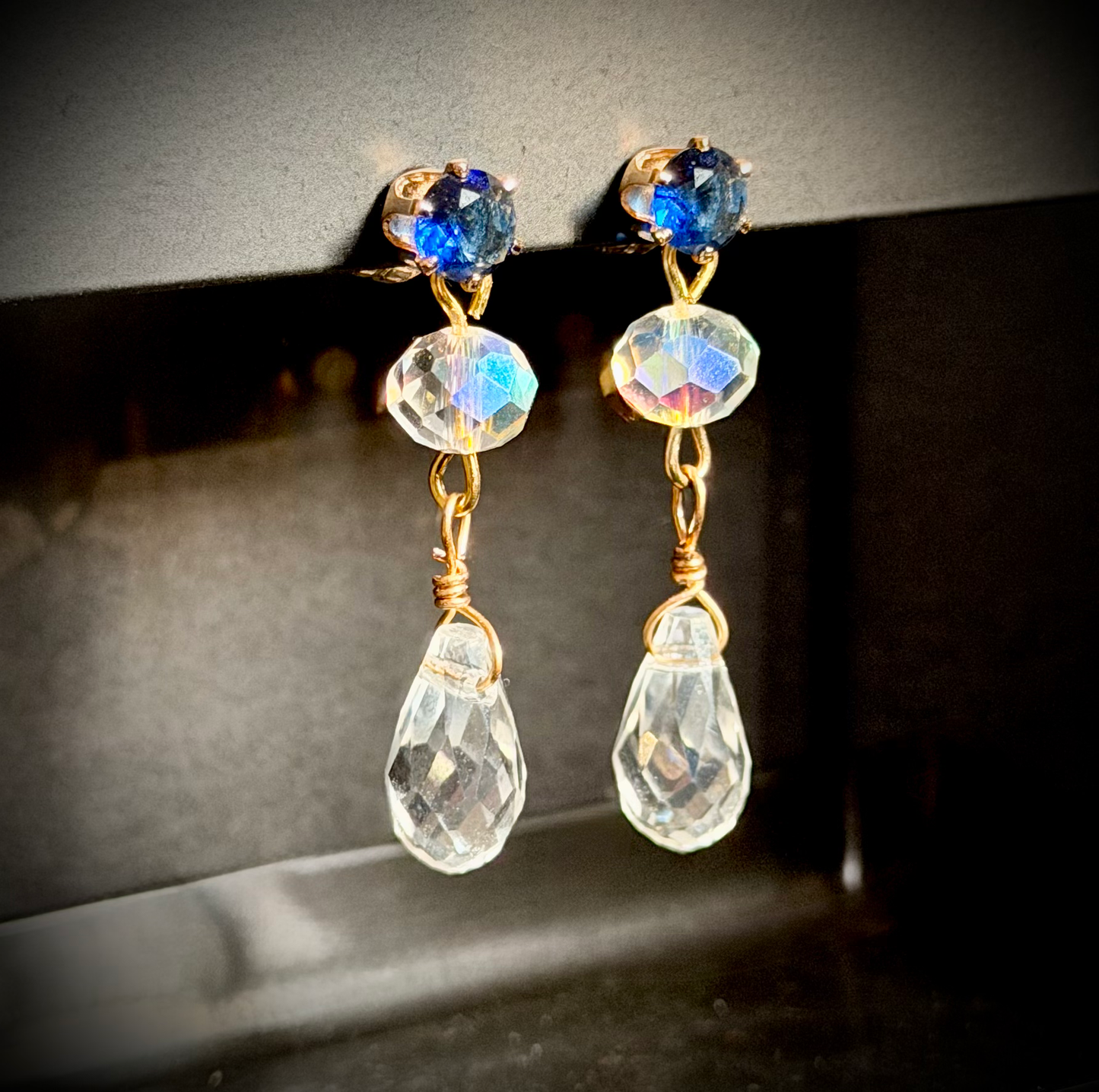 Royal blue - Crystal Drops