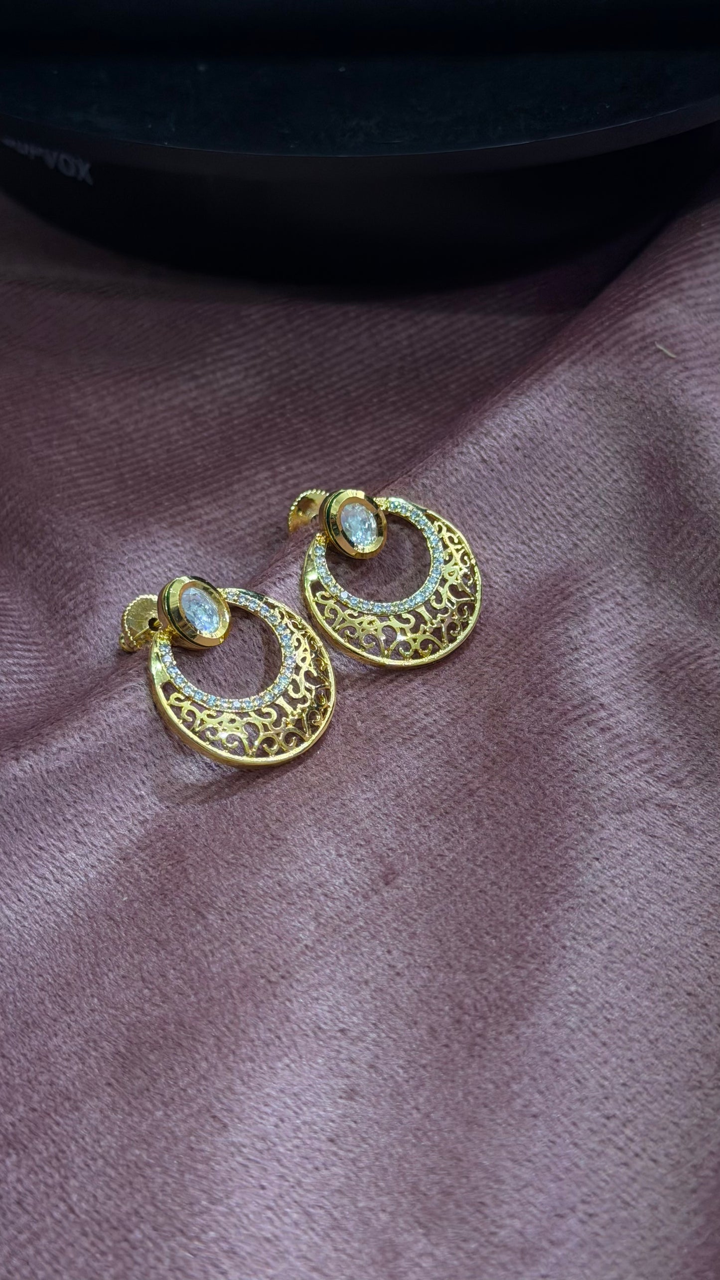 Aaliya Kundan Earrings