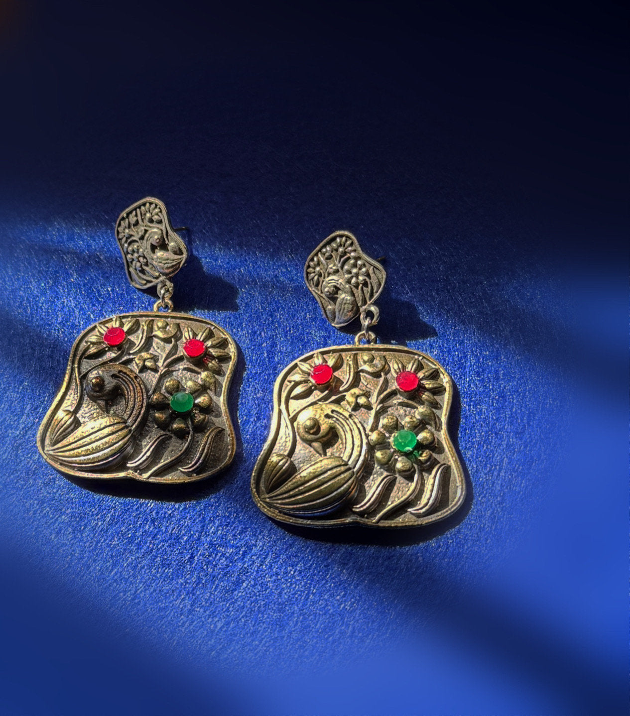 Antique Swan Earrings