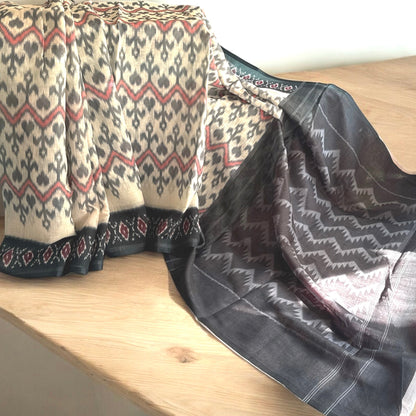 Ikkat lightweight Saree