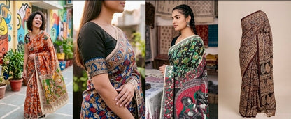 Kalamkari Cotton Saree