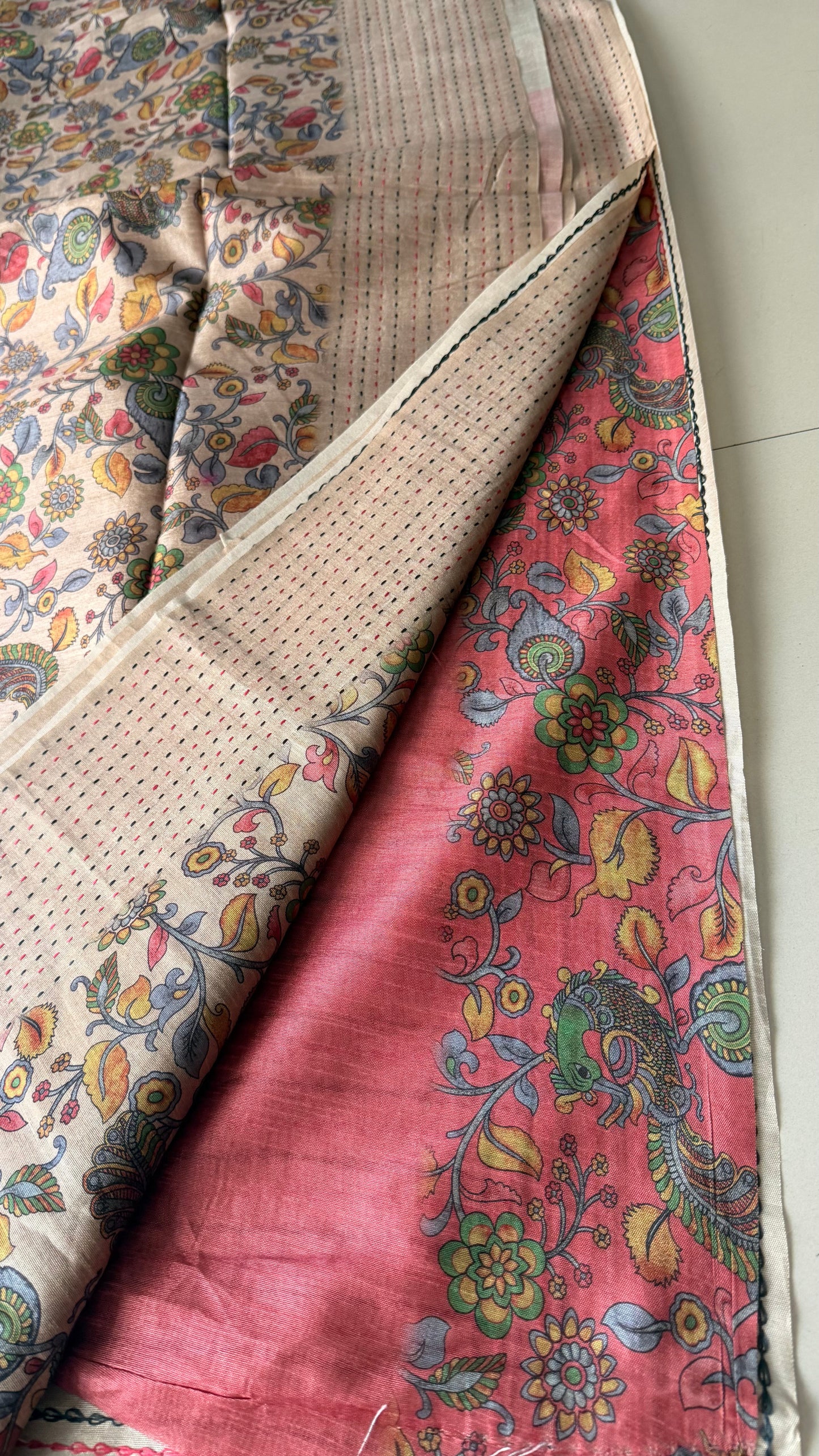 Earthly Elegance Tussar Silk Saree