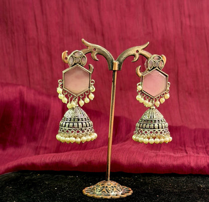 Big Pastel Jhumkas