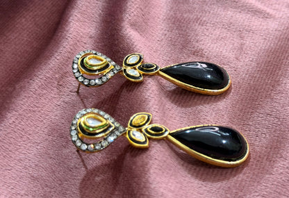 Black Cocktail Earrings