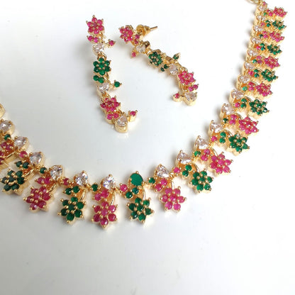 Floral Zircons Set