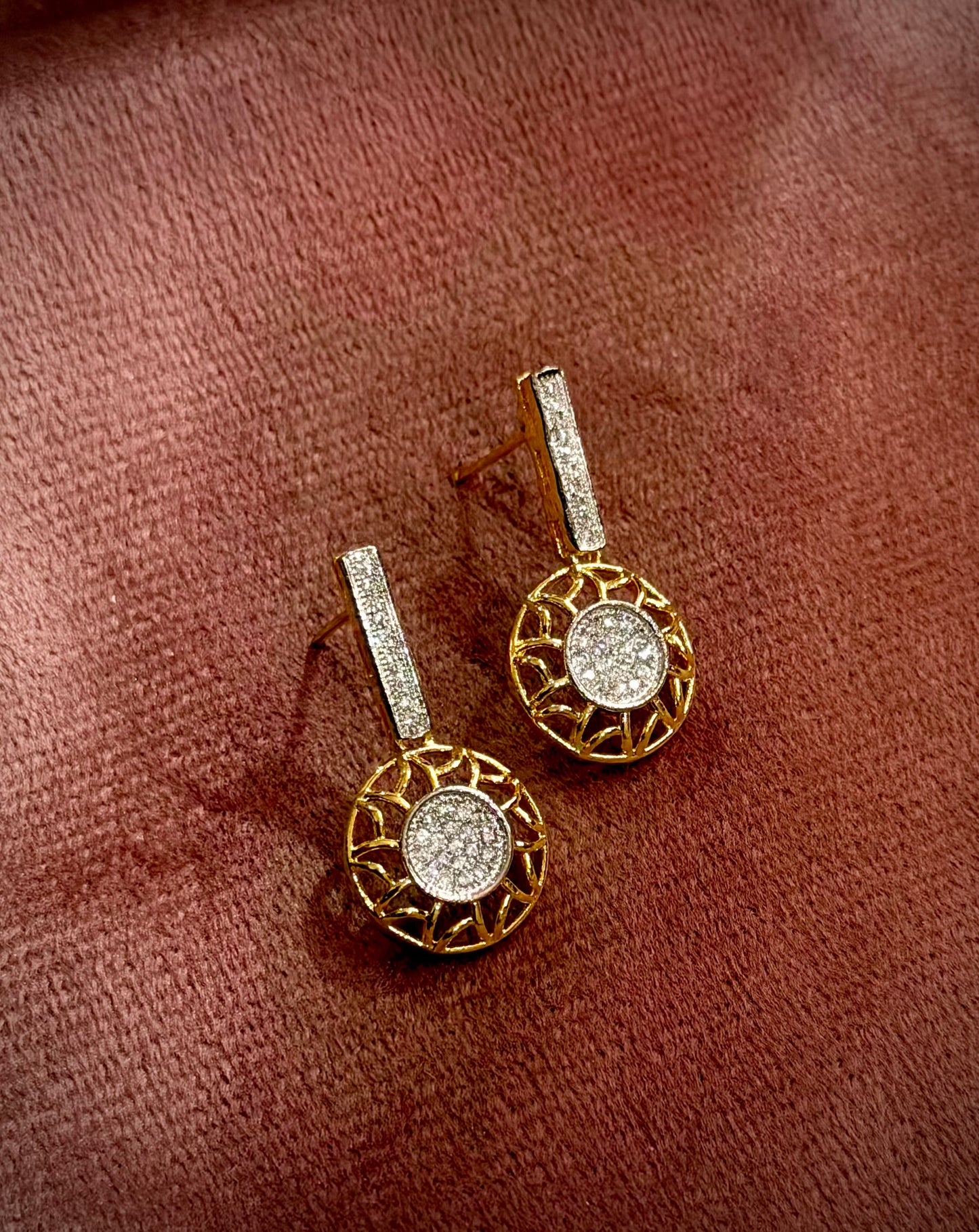 Rohini CZ Earrings