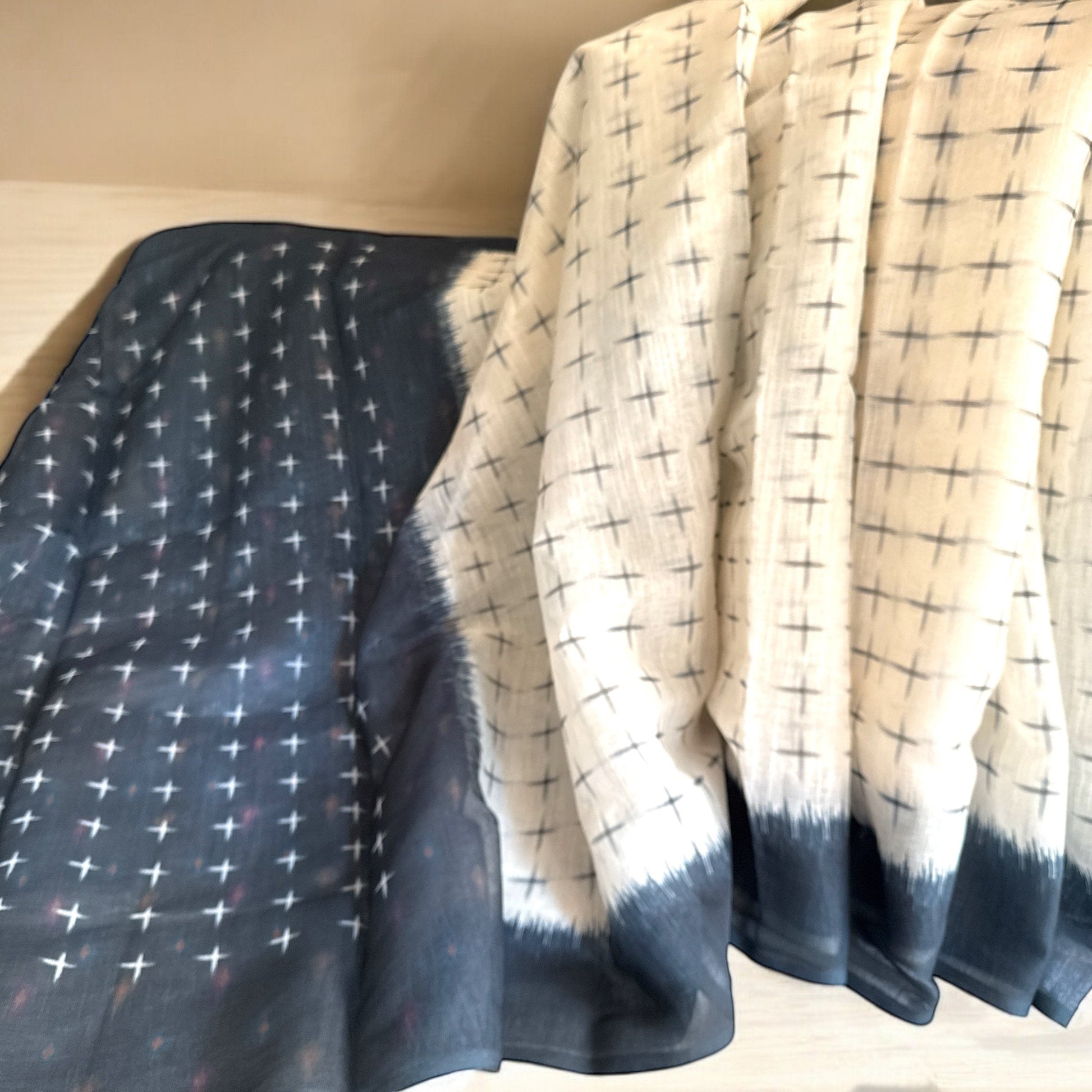 Ikkat lightweight Saree