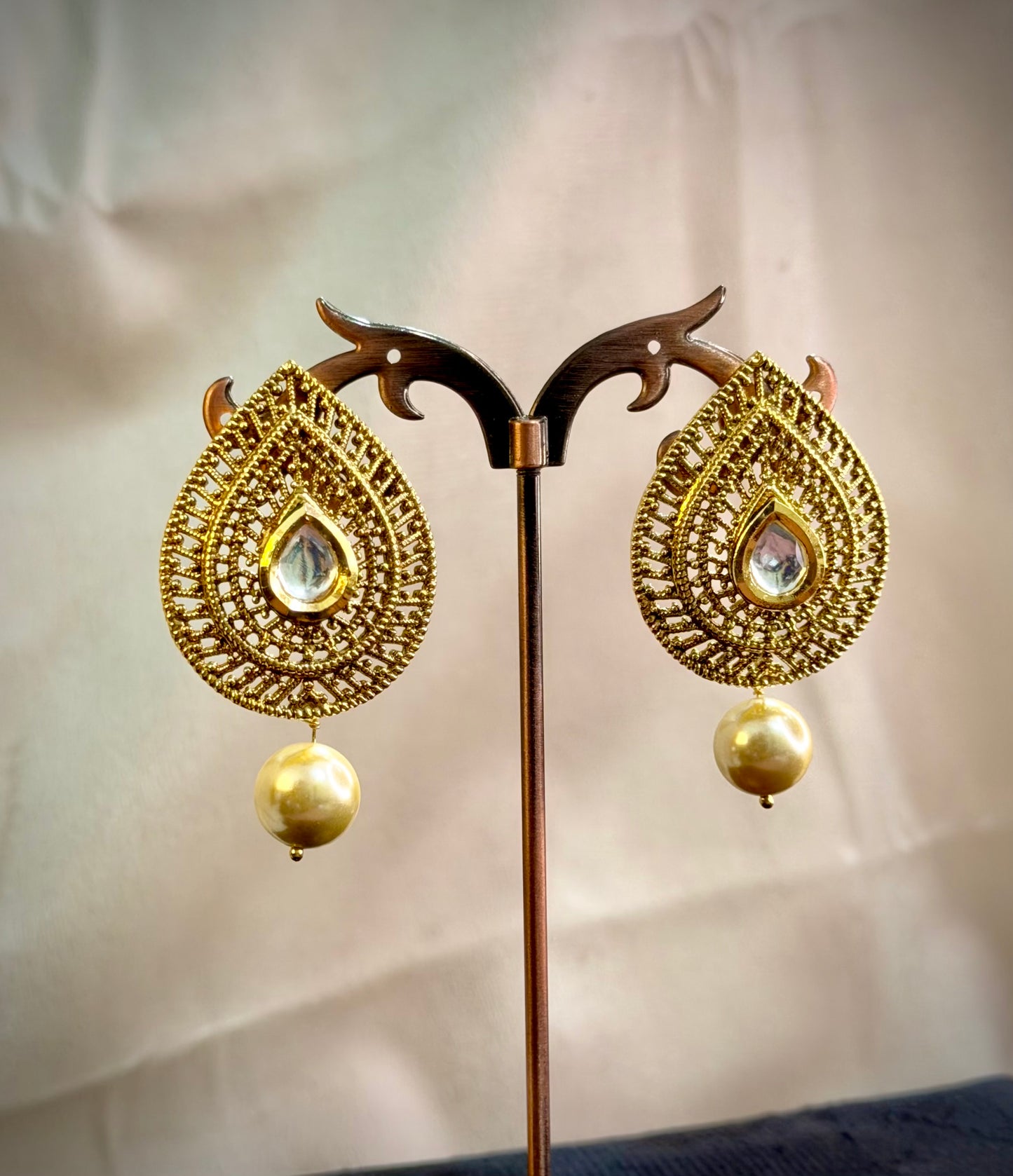 Nirmaya Kundan Earrings