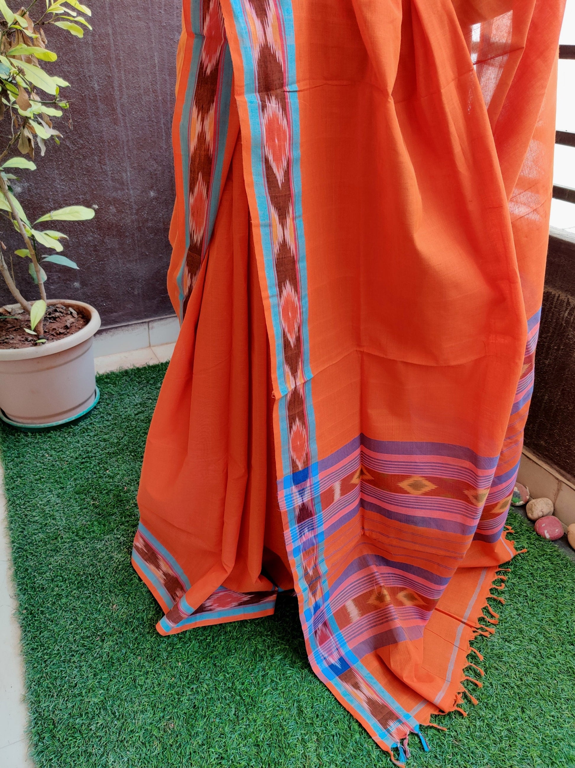 Cool Khadi Cotton Saree