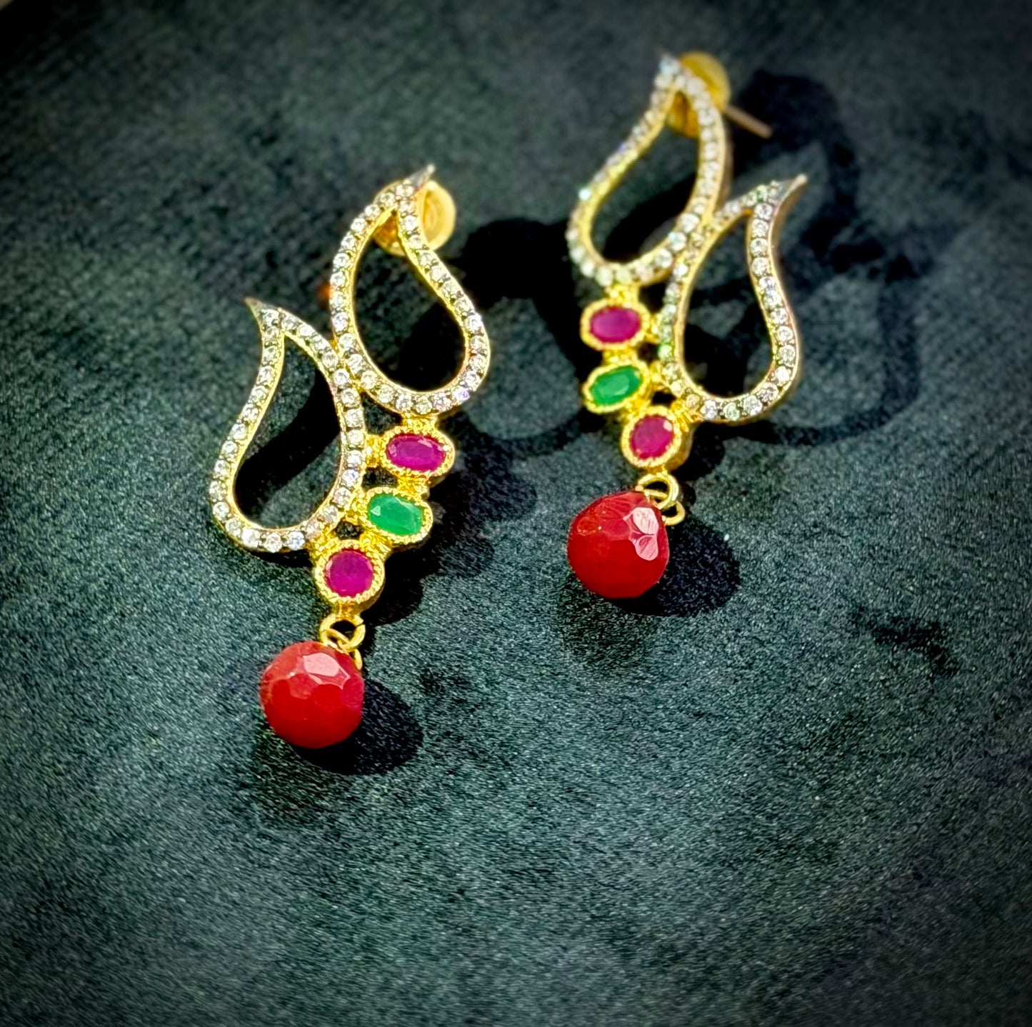 Lotus Petal Earrings
