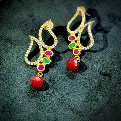 Lotus Petal Earrings