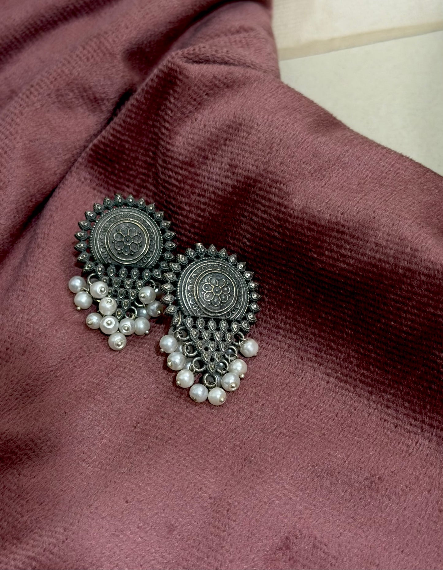 Tatva Oxidised Earrings