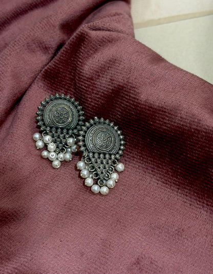 Tatva Oxidised Earrings