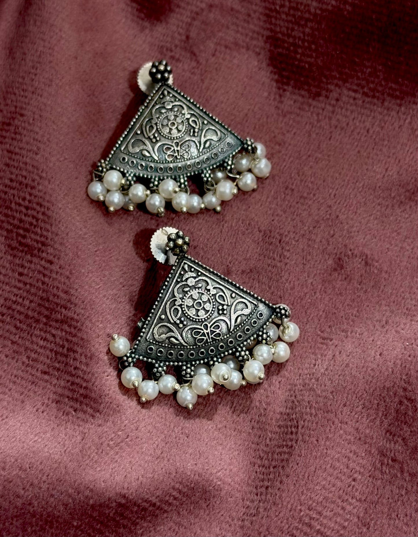 Neeti Oxidised Earrings