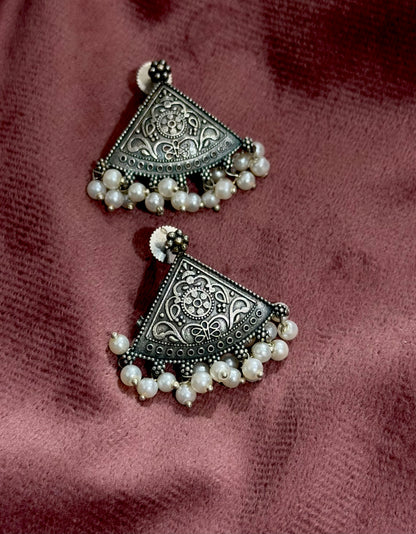 Neeti Oxidised Earrings