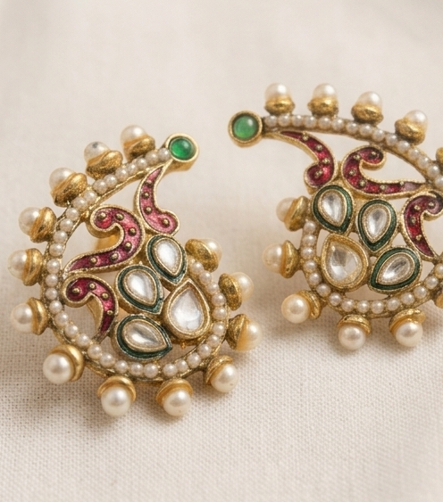 Mango Polki Studs