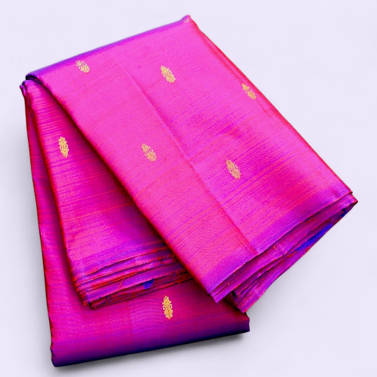 Majestic Magenta: The Aadhira Kanchipuram Pure Silk Saree