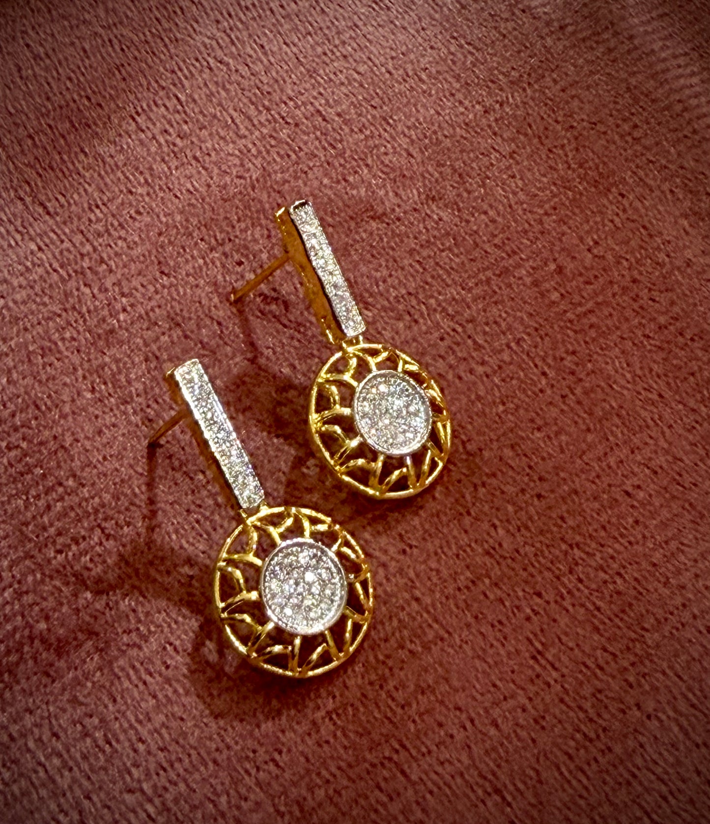 Rohini CZ Earrings