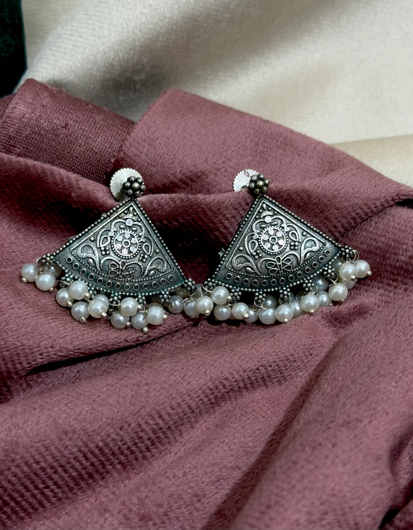 Neeti Oxidised Earrings