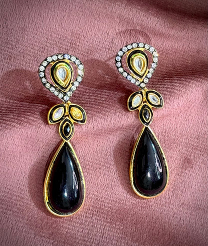 Black Cocktail Earrings