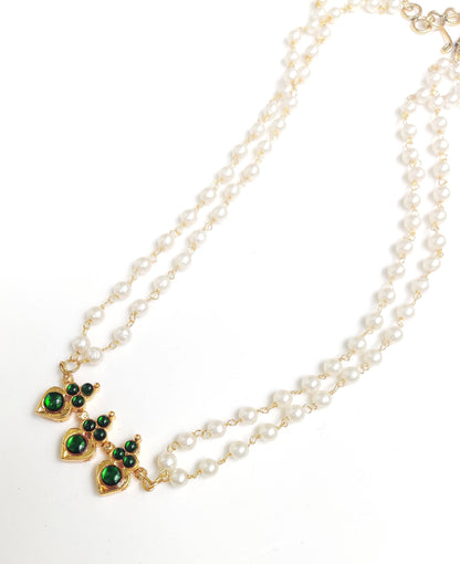 Green Temple Jewellery Set