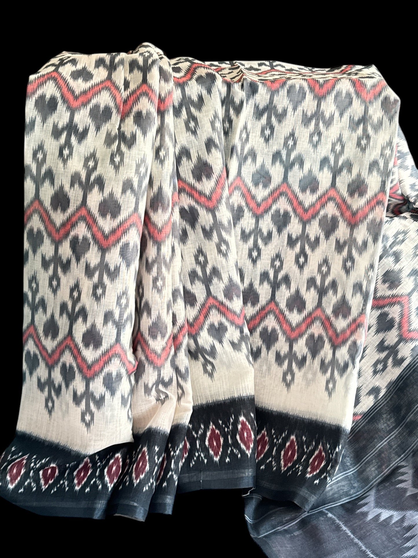 Ikkat lightweight Saree