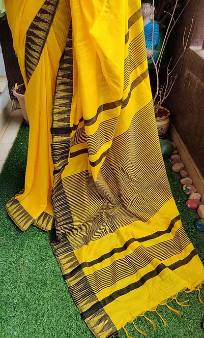 The Temple Border Collection | Exquisite Handloom Silk Sarees