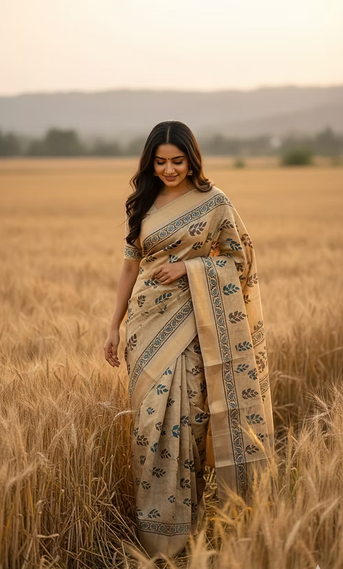 Earthly tones & Tussar Dreams
