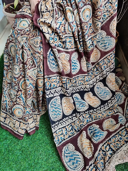 Kalamkari Cotton Saree
