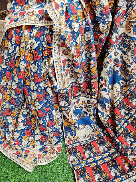 Kalamkari Cotton Saree