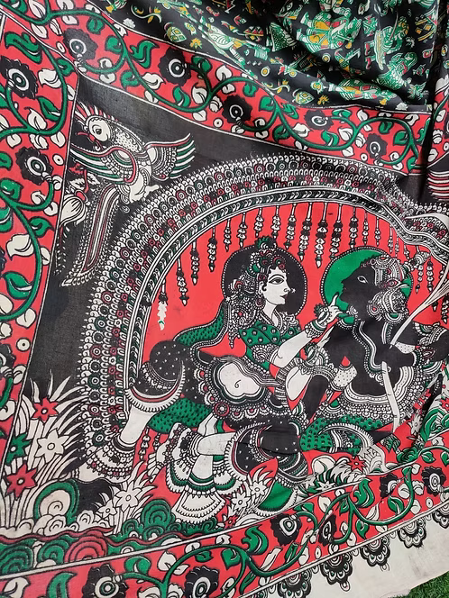 Kalamkari Cotton Saree