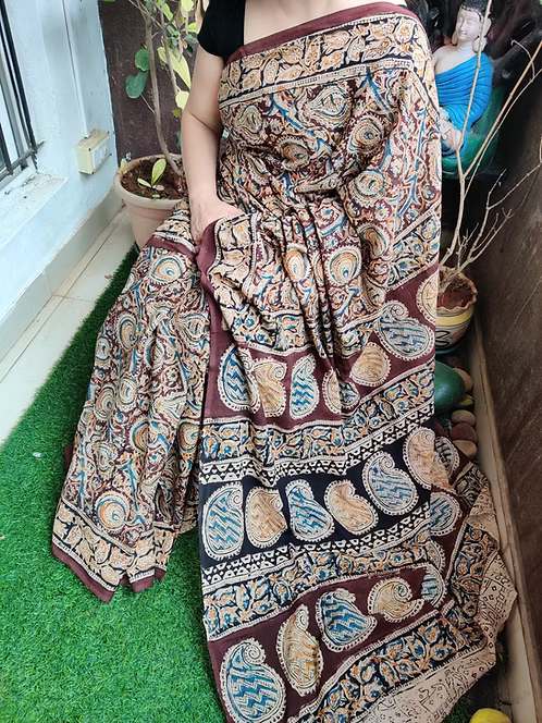Kalamkari Cotton Saree
