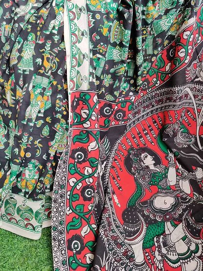 Kalamkari Cotton Saree
