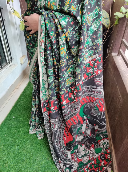 Kalamkari Cotton Saree